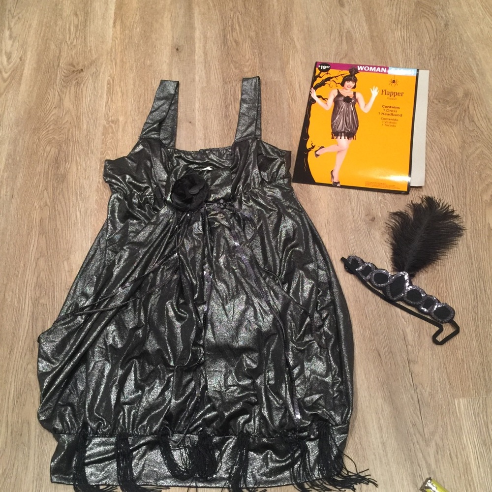 Flapper Costume Speakeasy Roaring 20s Great Gatsby